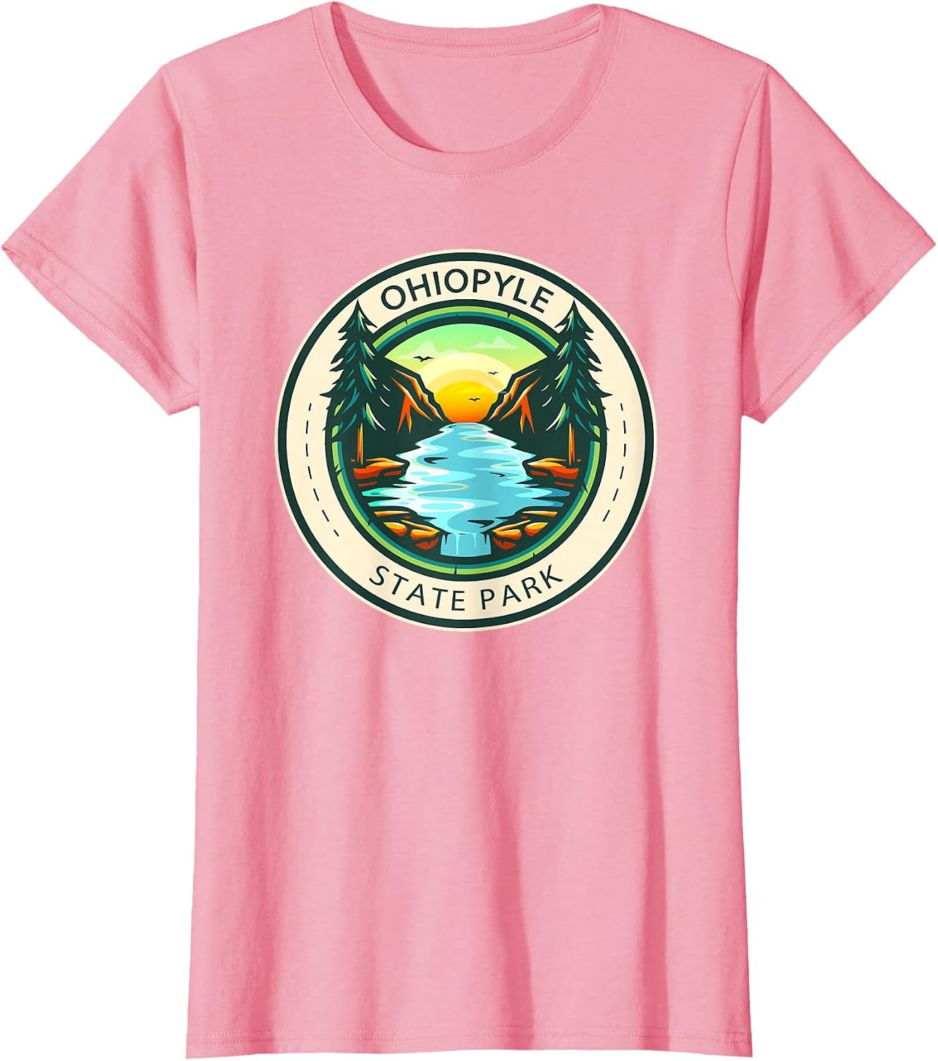Ohiopyle State Park Pennsylvania Vintage Badge