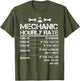 Mechanic Gifts Hourly Rate Funny Gift Labor Rates