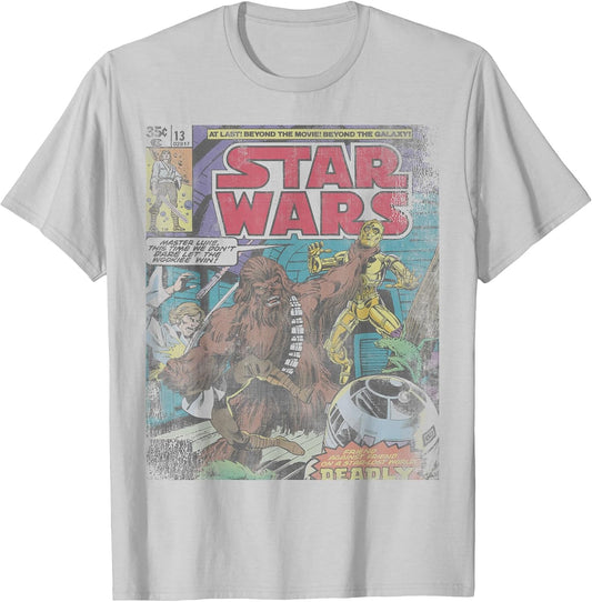 Star Wars Chewbacca Wookiee Win Retro Comic Cover