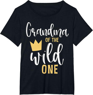 Grandma of The Wild One Shirt 1st Birthday First Thing