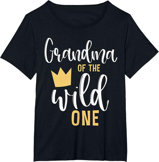 Grandma of The Wild One Shirt 1st Birthday First Thing