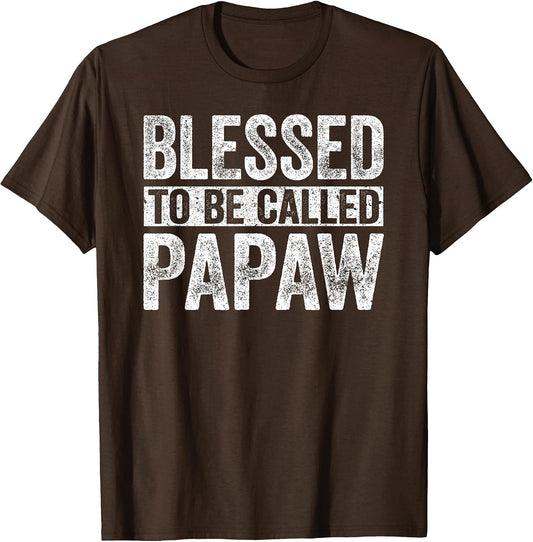 Blessed to Be Called Papaw Shirt Men Fathers Day