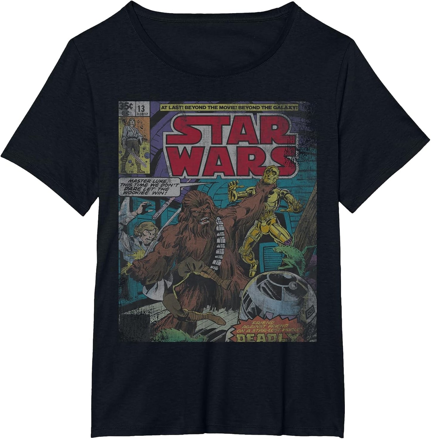Star Wars Chewbacca Wookiee Win Retro Comic Cover
