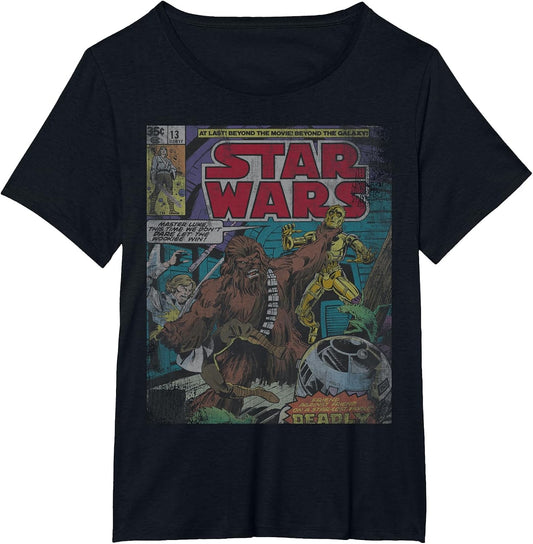 Star Wars Chewbacca Wookiee Win Retro Comic Cover