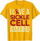 I Love a Sickle Cell Warrior Awareness Month Ribbon