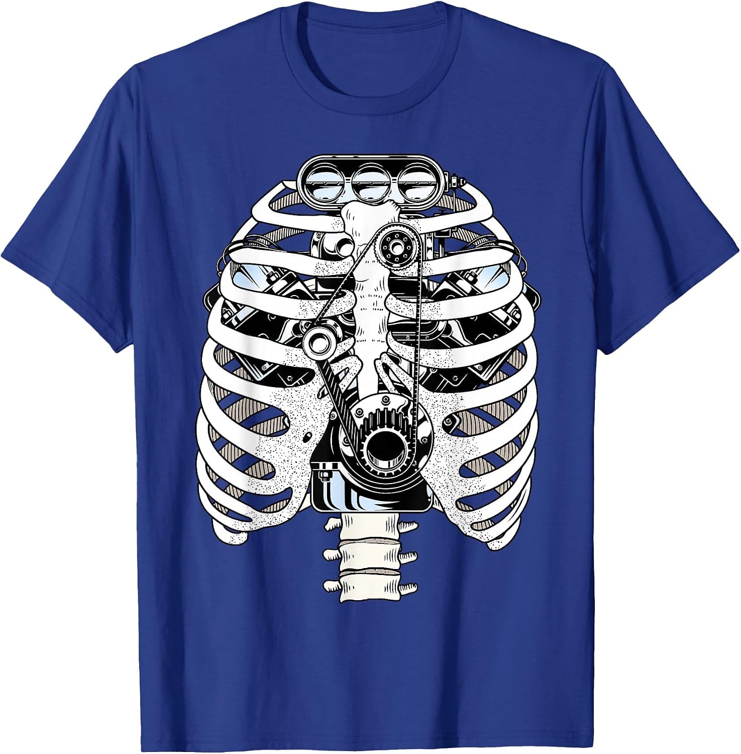 Car Mechanic Halloween Graphic Engineer Skeleton Mechanics