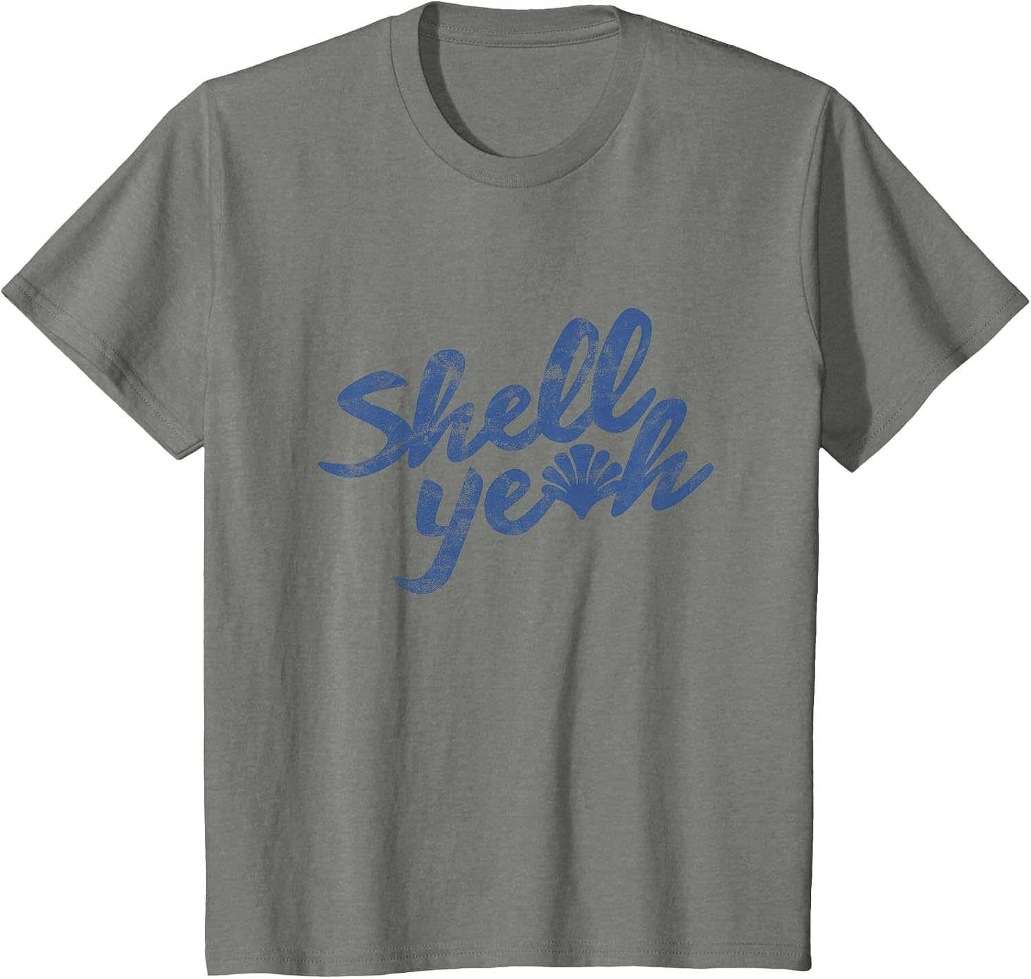 Shell Yeah Beach Vintage Texture