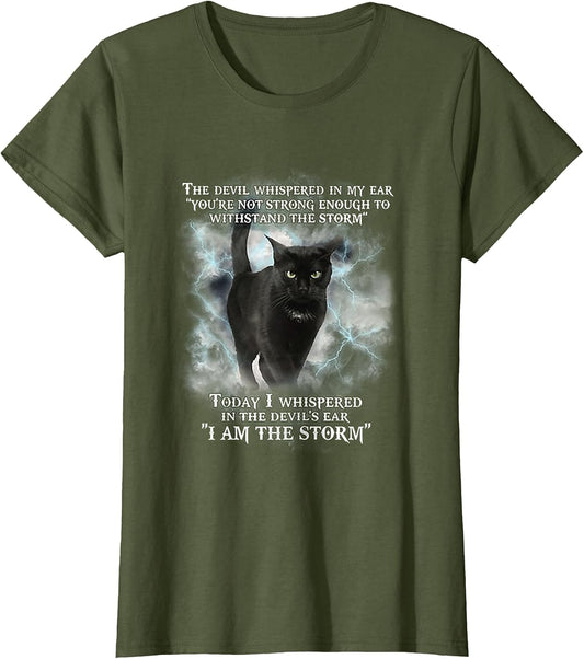 The Devil Whispered in My Ear You aren't Strong Enough Cat