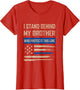 Law Enforcement Police Brother Family Blue Thin Line Flag
