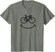Funny Bicycle Smile for Cycling Fans Road Bike