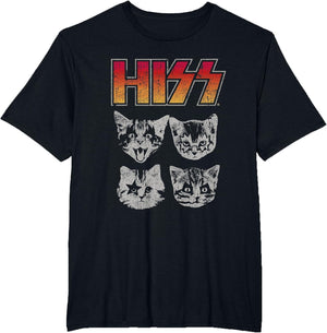 HISS Cat Funny Cats Kittens Rock Music Cat Lover Hiss