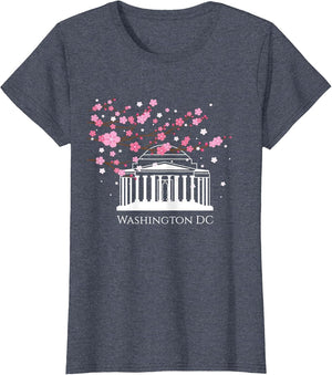 Jefferson Memorial Cherry Blossom Trees Washington DC Sakura
