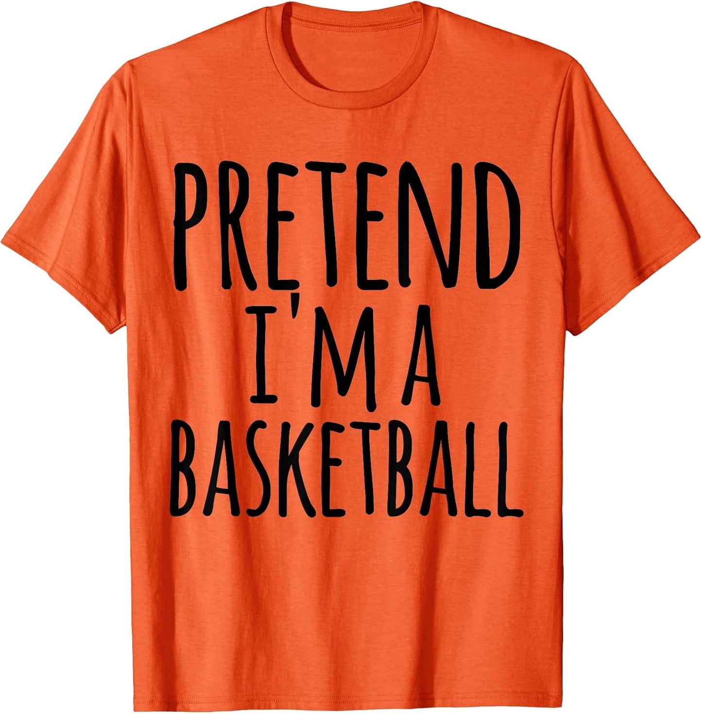 Funny Easy Lazy Halloween Pretend I'm A Basketball Costume
