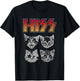 HISS Cat Funny Cats Kittens Rock Music Cat Lover Hiss