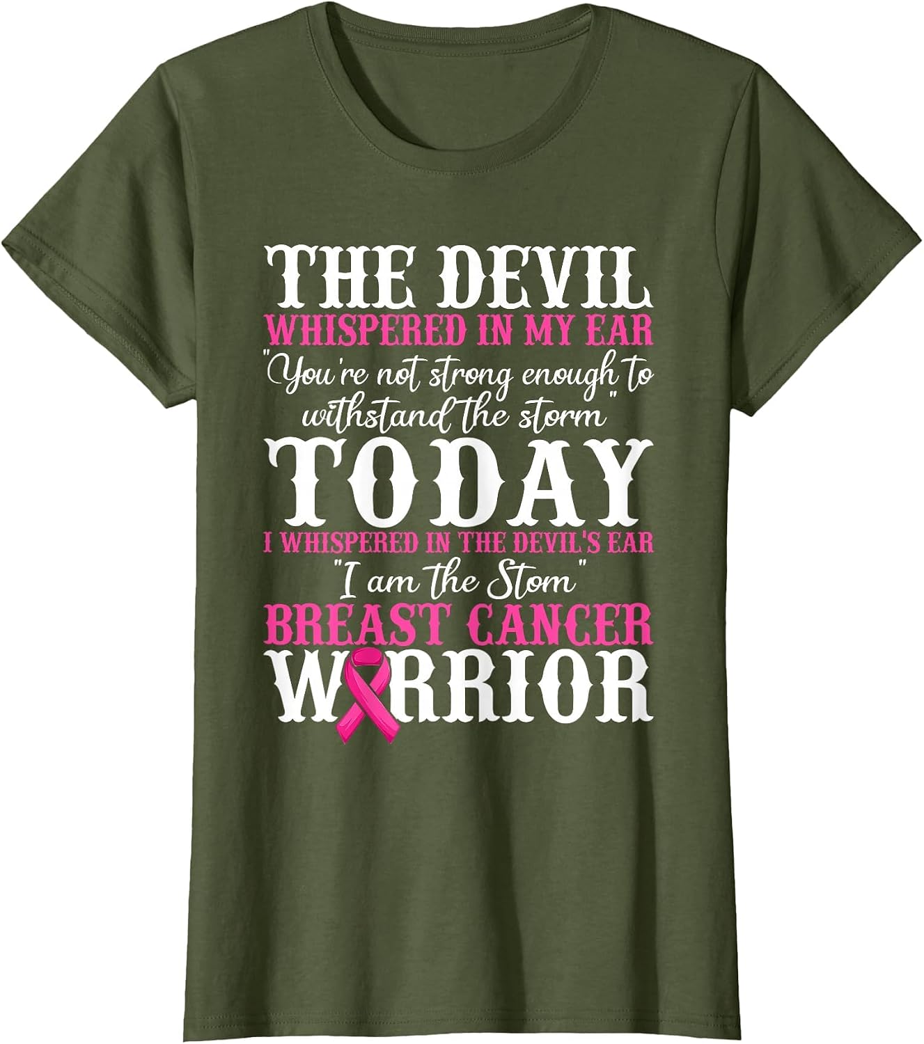 I Am The Storm Breast Cancer Warrior Pink Breast Cancer