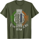 Thin Blue Line Shirt Fir Na Dli Celtic Cross Irish Police