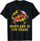 Maryland is for Crabs Vintage ML Flage Crab