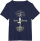 Yoga Tree of Life with Sayings Vriksasana Hatha Pose