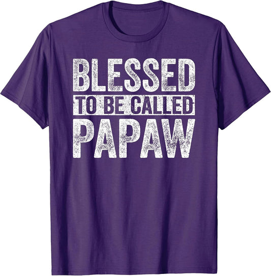 Blessed to Be Called Papaw Shirt Men Fathers Day