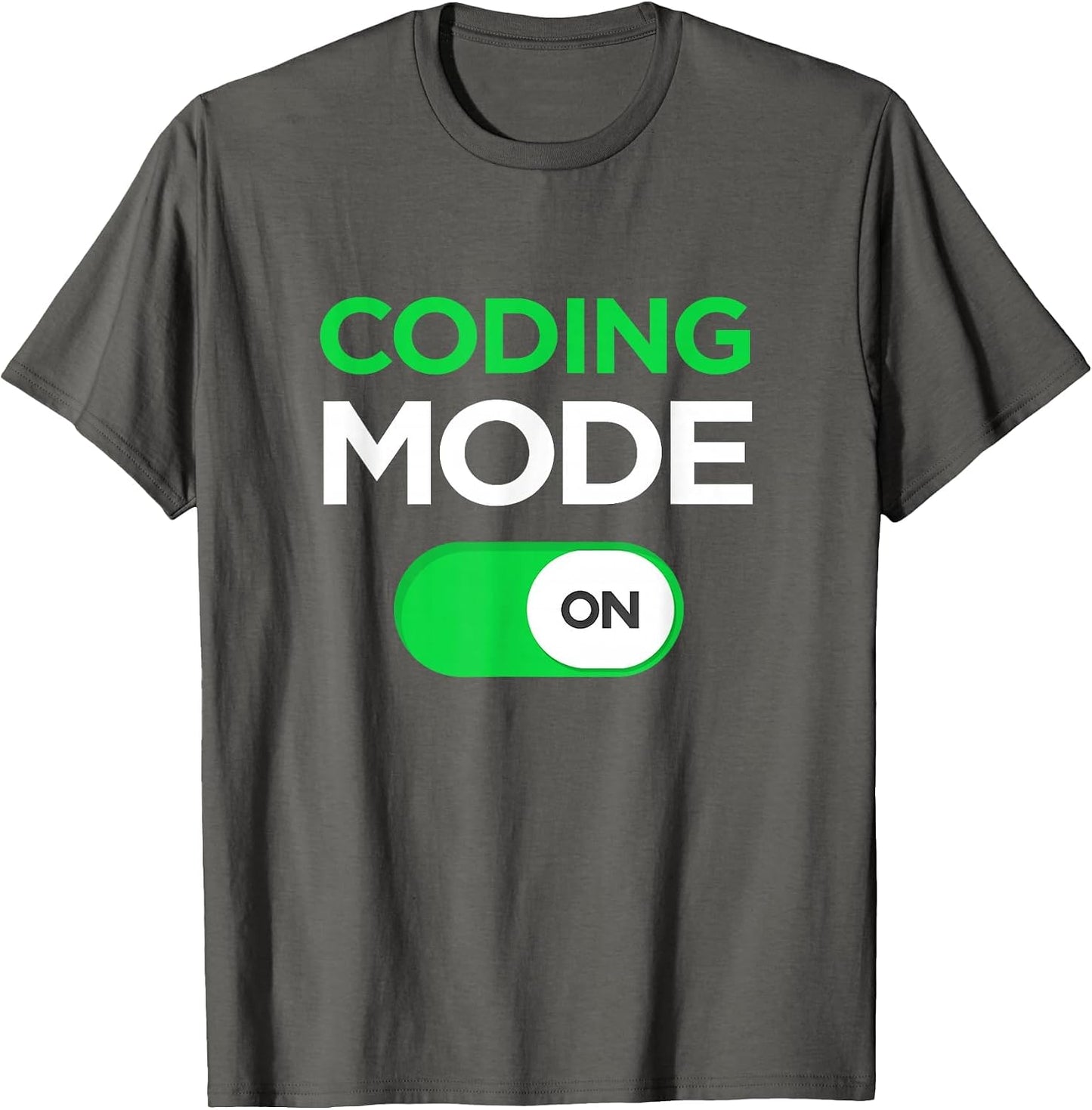 Funny Coding T Shirt Code Mode On Gift Kids, Men, Women