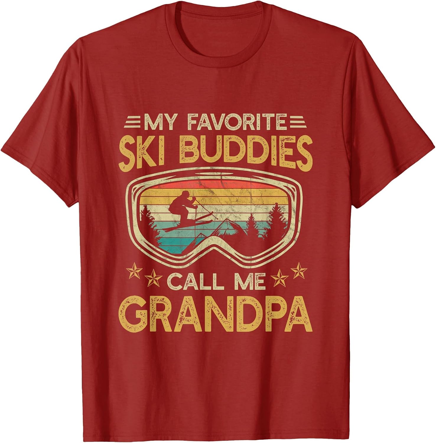 Skiing - My Favorite Ski Buddies Call Me Grandpa