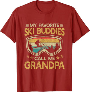 Skiing - My Favorite Ski Buddies Call Me Grandpa