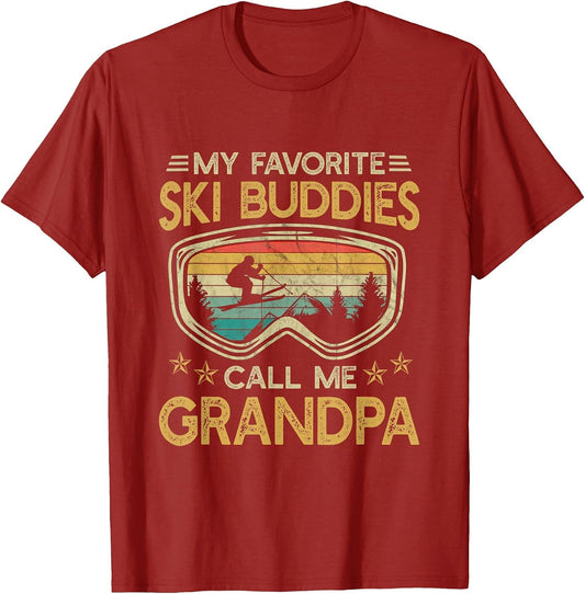 Skiing - My Favorite Ski Buddies Call Me Grandpa