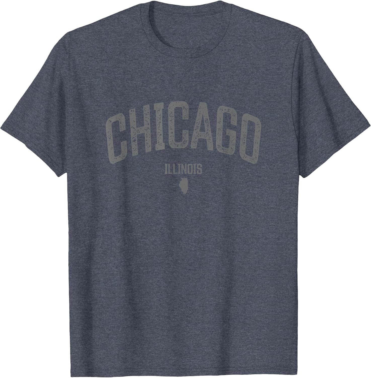 Chicago Illinois Vintage Distressed Illinois Chicago