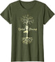 Yoga Tree of Life with Sayings Vriksasana Hatha Pose