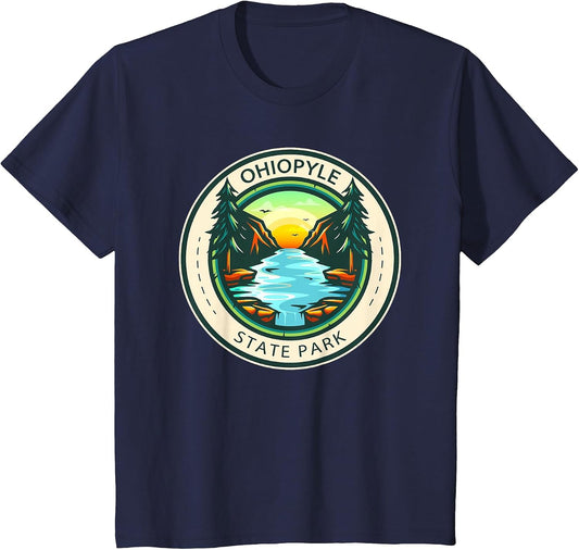 Ohiopyle State Park Pennsylvania Vintage Badge