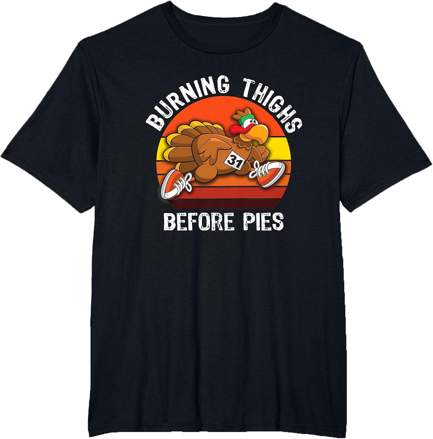 Thanksgiving 5K Marathon Turkey Trot Running Burning Thighs