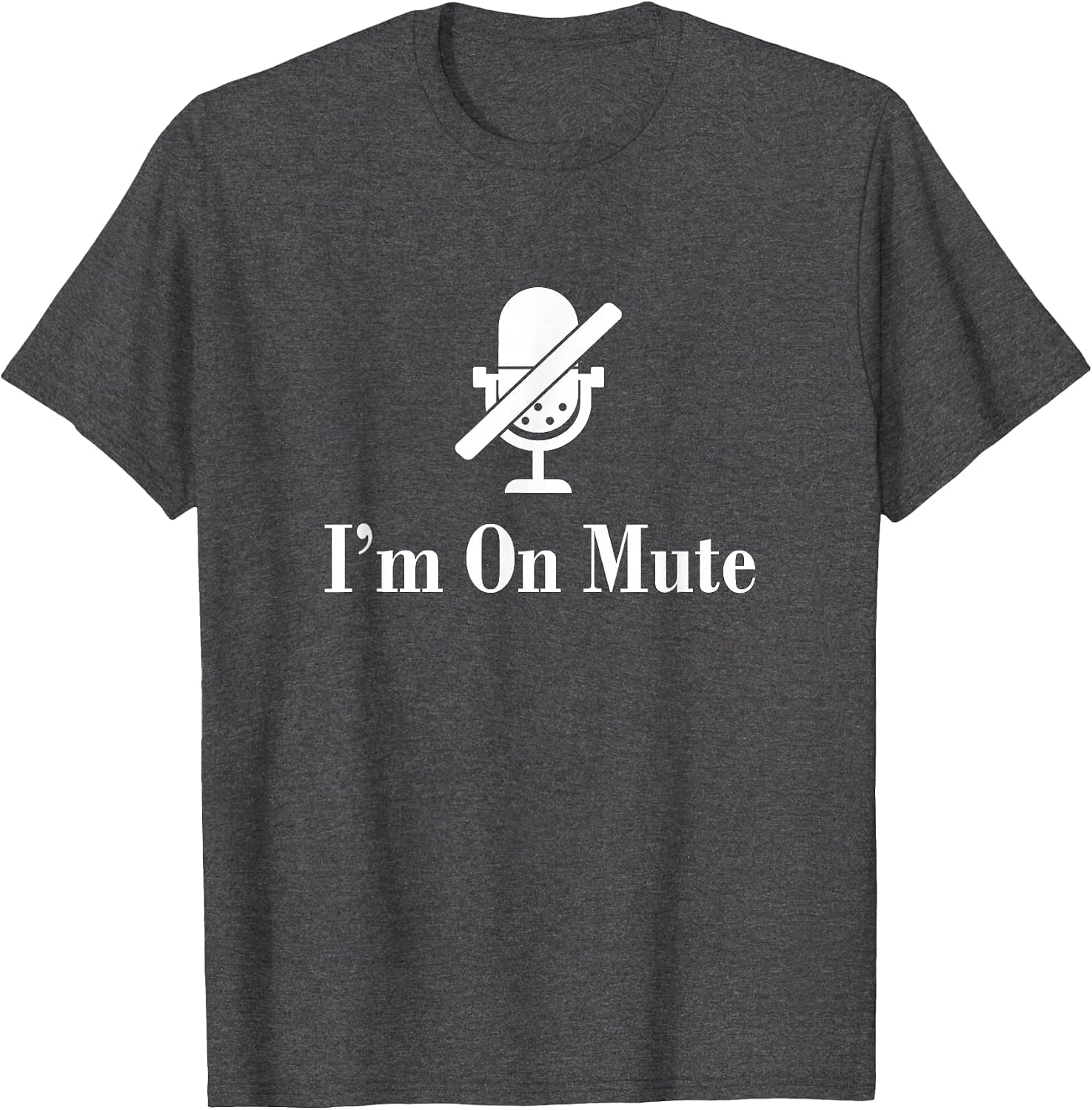 I'm On Mute Funny Virtual Meeting Design