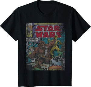 Star Wars Chewbacca Wookiee Win Retro Comic Cover
