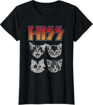 HISS Cat Funny Cats Kittens Rock Music Cat Lover Hiss
