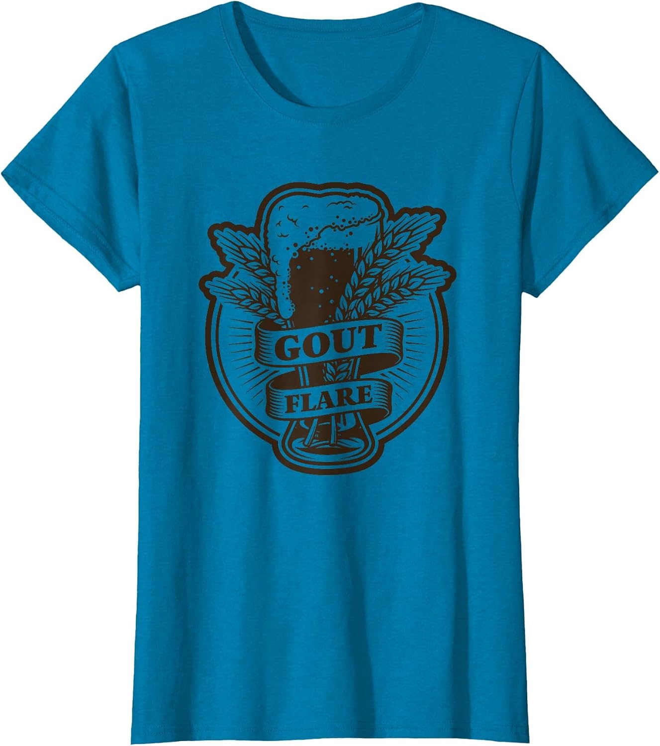 GOUT Flare Cool Vintage Artwork for Beer Lovers w/gout