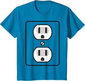Electrical Outlet Costume Shirt - Funny Halloween Costume