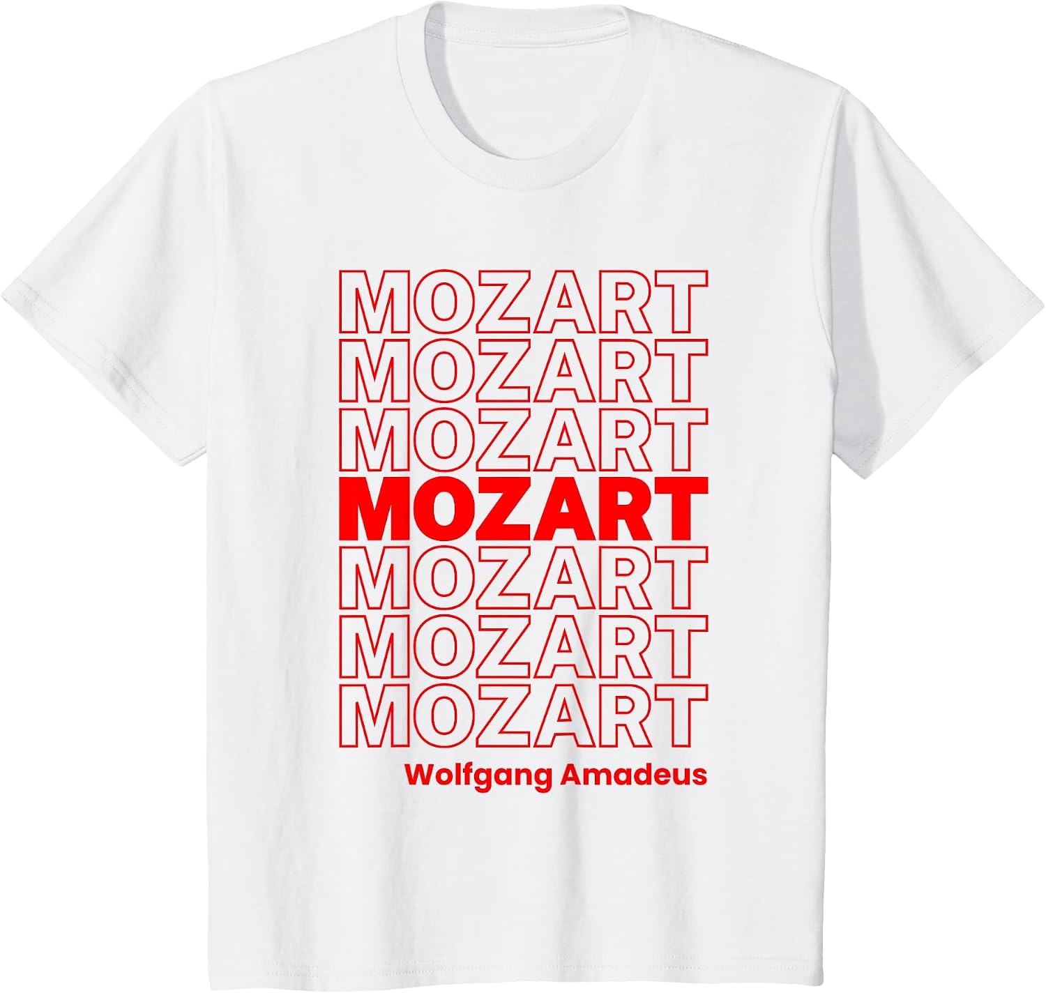 Funny Wolfgang Amadeus Mozart Thank You