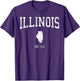 Illinois Vintage Sports Design IL