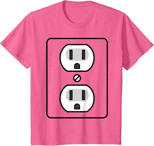 Electrical Outlet Costume Shirt - Funny Halloween Costume