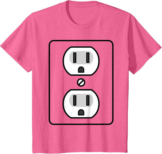 Electrical Outlet Costume Shirt - Funny Halloween Costume