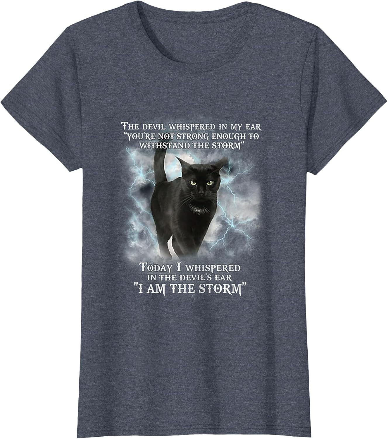 The Devil Whispered in My Ear You aren't Strong Enough Cat