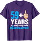I am 59 plus 1 middle finger for a 60th Birthday