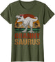 Grannysaurus T Rex Dinosaur Granny Saurus Retro Mother's Day