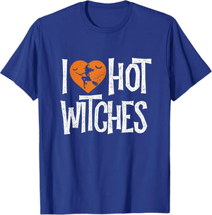 Halloween Funny I Love Hot Witches