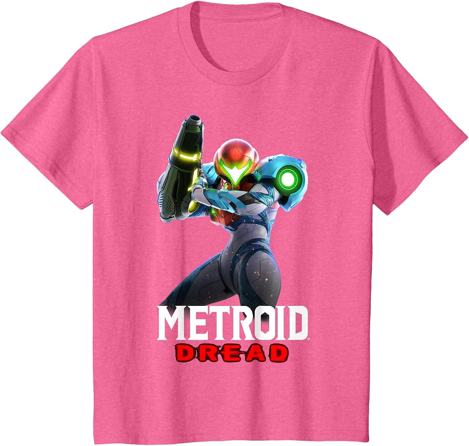 Metroid Dread Samus Aran Standing Nintendo Hero Poster