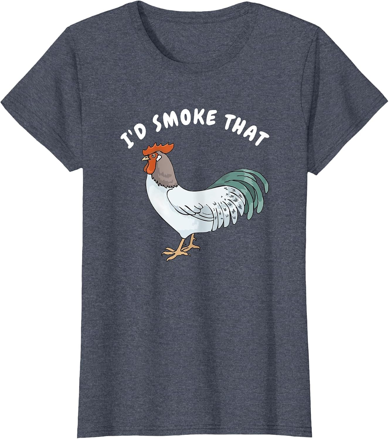 I'd Smoke That Funny Chicken Shirt Smoked Cured Food Shirts