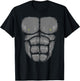 Gorilla Chest Abs Muscles 6 Pack Jungle Monkey Retro