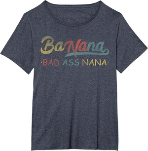 Retro Banana Badass Nana Granny Grandma Funny Mothers Day