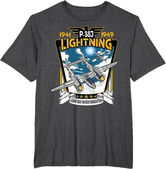 World War 2 American P-38 Lightning Fighter Airplane