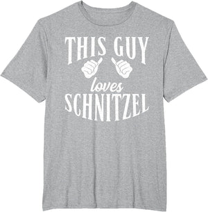 This Guy Loves Schnitzel Funny German Schnitzel